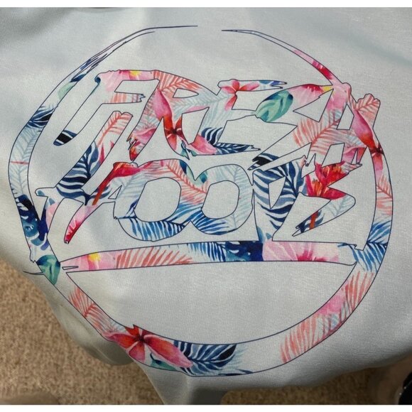 FreshHoods Women's Paradise On Earth Pullover Hoodie Sweatshirt Size M Medium - Picture 4 of 11